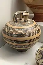 Stirrup jar from Asine 1150-1100 BCE