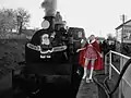 Santa Special hauled by No. 7646