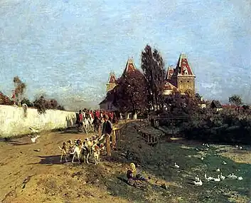 Hunt par Force at Schloss Orth