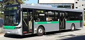 Image 28A low-entry bus of Volgren Optimus bodied Volvo B7RLE in Australia. (from Low-floor bus)