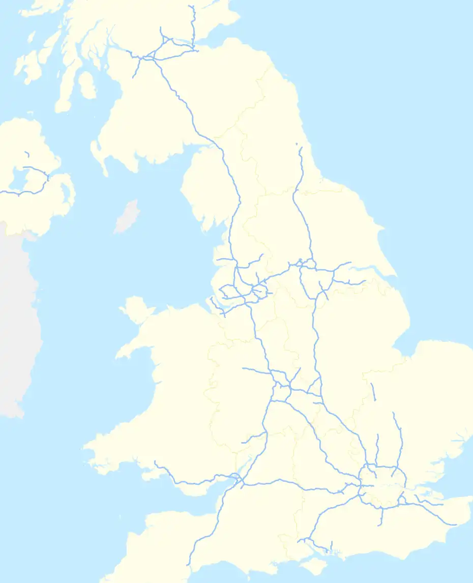 Catthorpe Interchange is located in UK motorways