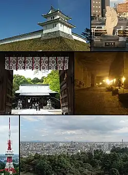 Utsunomiya Castle, Statue of gyozaFutaarasan Shrine, Oya Stone MuseumUtsunomiya Tower, City view from the tower