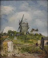 Le Moulin de la Galette, also The Blute-Fin Windmill, Montmartre1886Kelvingrove Art Gallery and Museum, Glasgow (F274)