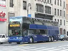 Image 227A Van Hool US-specification double-decker bus in New York City, US (from Double-decker bus)