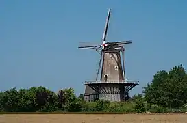 Varik, windmill: korenmolen de Bol