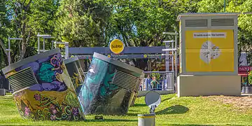 Air vents for Line H of the Buenos Aires Underground