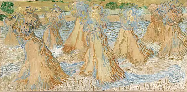 Sheaves of Wheat, 1890, Dallas Museum of Art, Dallas, Texas. (F771)
