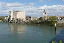 Tarascon Castle along the Rhône River