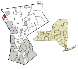 Location of Buchanan, New York