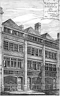Warehouses, Devonshire Street, London, 1879