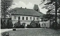 Castle in Zimne Kąty (c. 1925)
